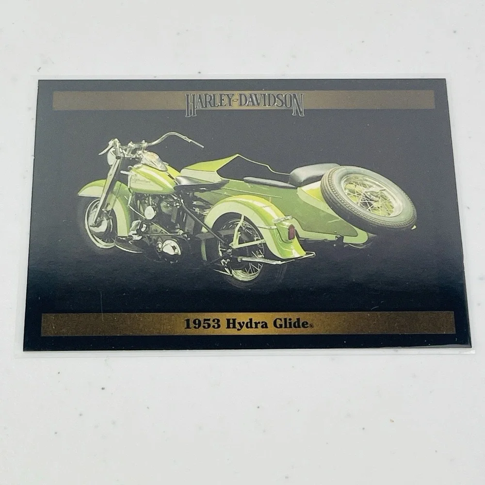 Harley Davidson Trading Card Set 1953 FL 74 Hydra Glider 1992 Collect A Card